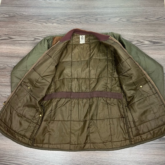 Vintage 1950’s Bob Allen Gun Club Olive & Brown Hunting Jacket M - Picture 5 of 7